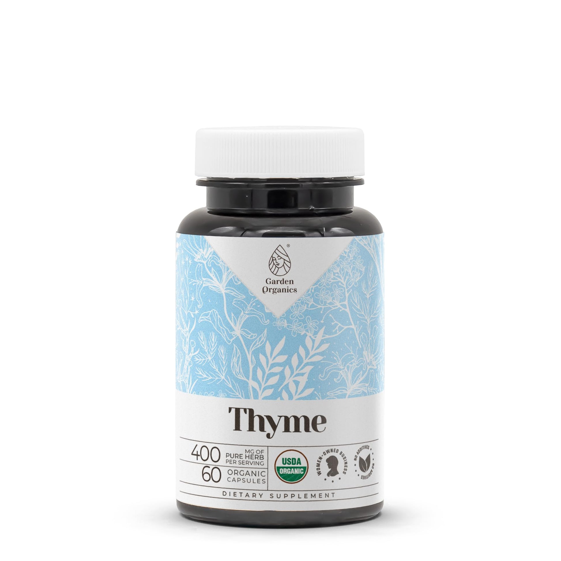 Garden Organics Thyme Capsule, 60 Capsules
