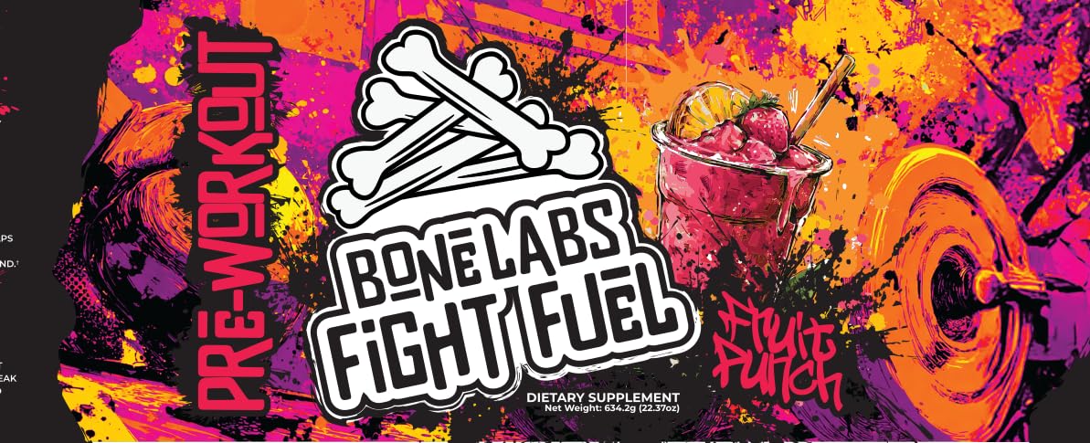 Bone Labs Fight Fuel Combat Pre-Workout Powder 22.37
