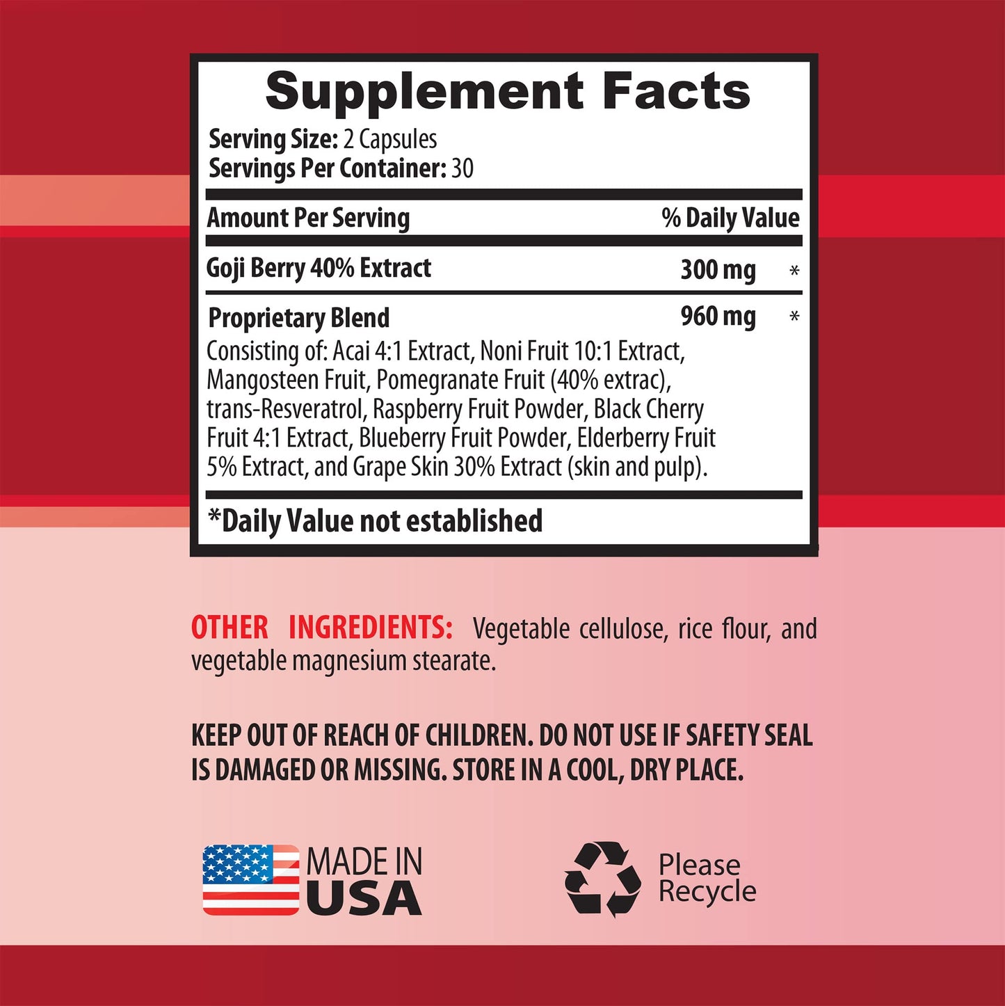 Health Solution Prime Brain and Memory Power Boost Capsules, 120 Capsules