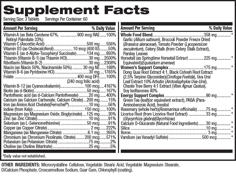 Hi-Health Women's Multivitamin, 180 Tablets