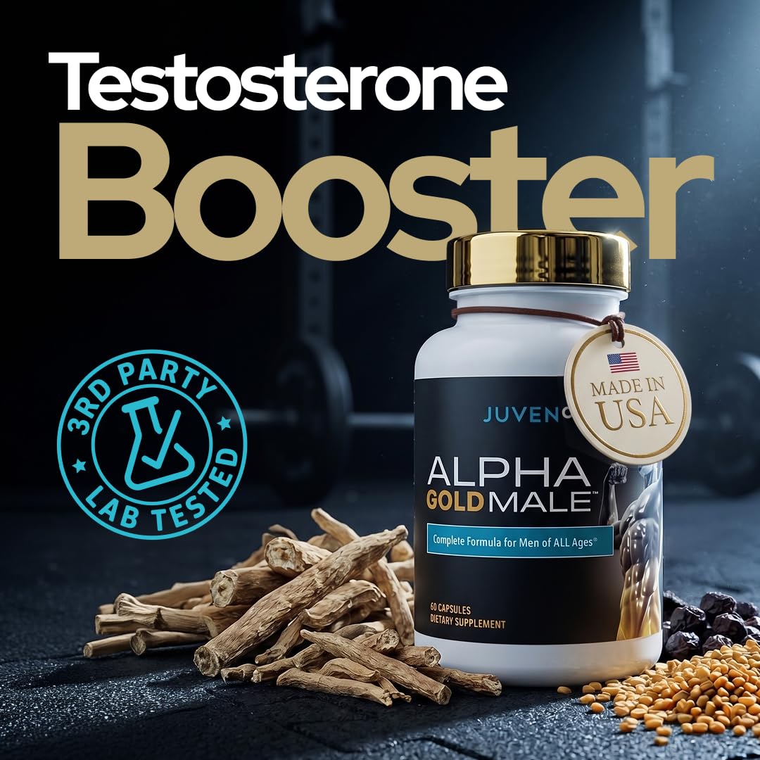 Juvenon Alpha Gold Male Testosterone Booster Capsule 60 Capsules