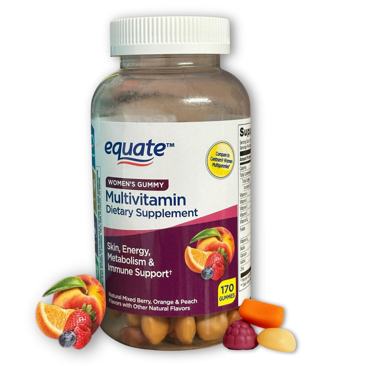 FUSION SHOP STORE Smart choices, meaningful life! Multivitamin Gummies Gummy 170 Count