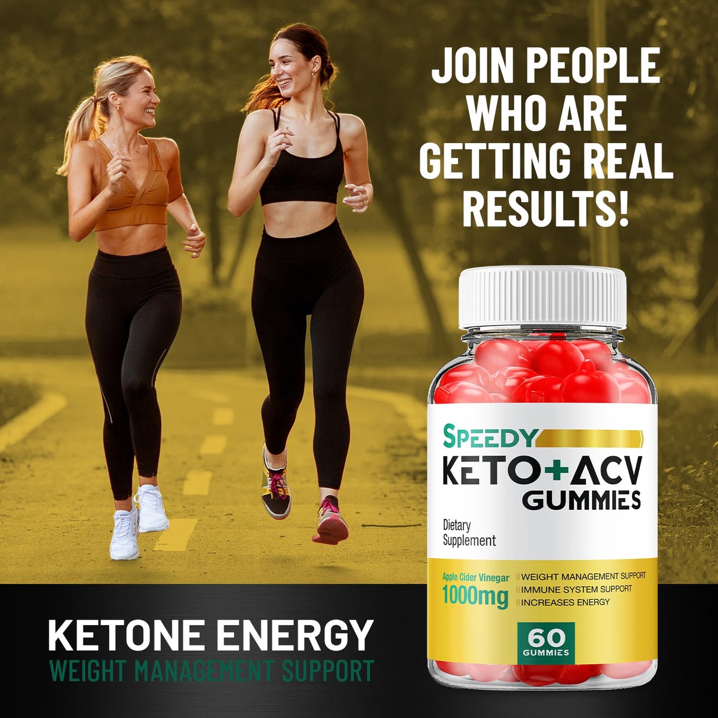 Indelo Speedy Keto ACV Gummies, 120 Gummies