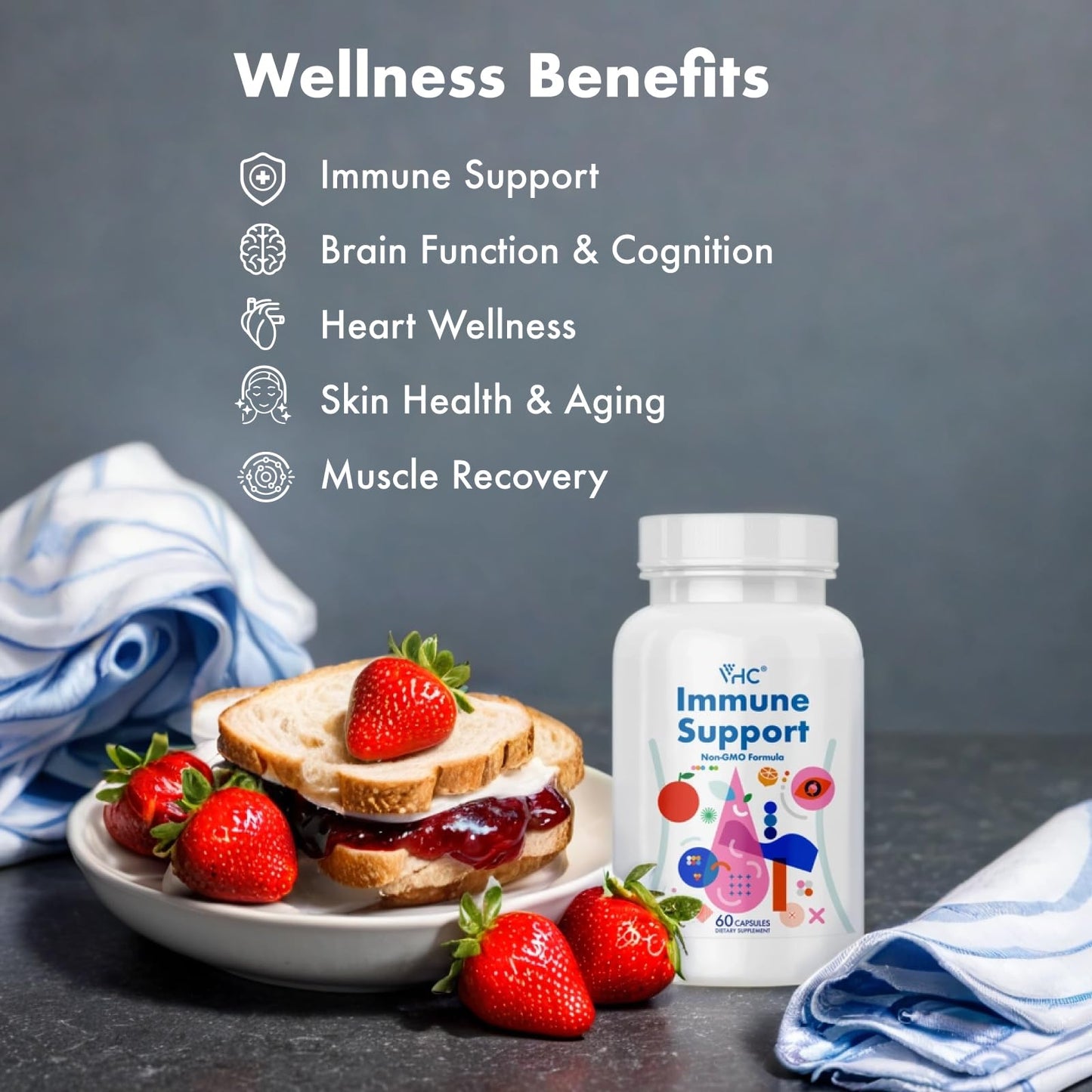 VHC Vitamin C Supplement 90 Capsules