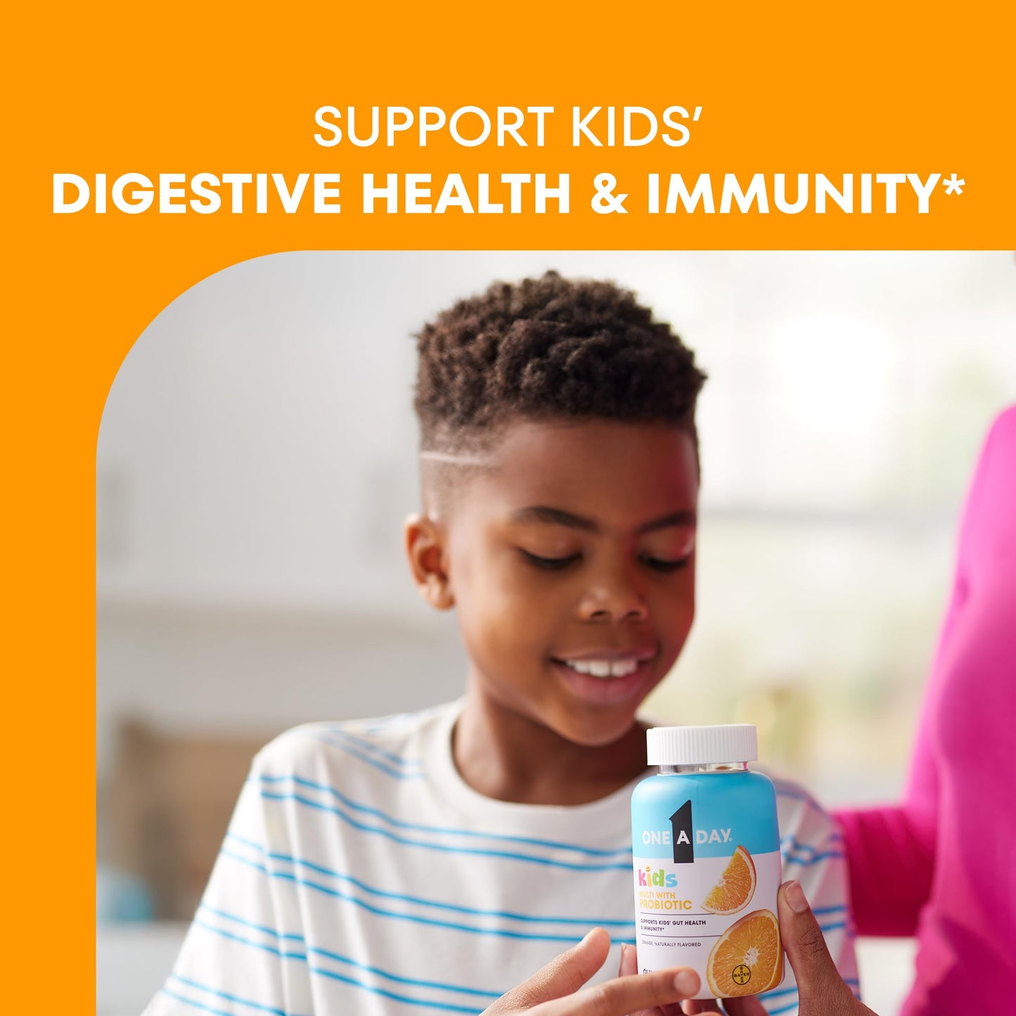 ONE A DAY Kids Multivitamin with Probiotic Gummy, 60 Count
