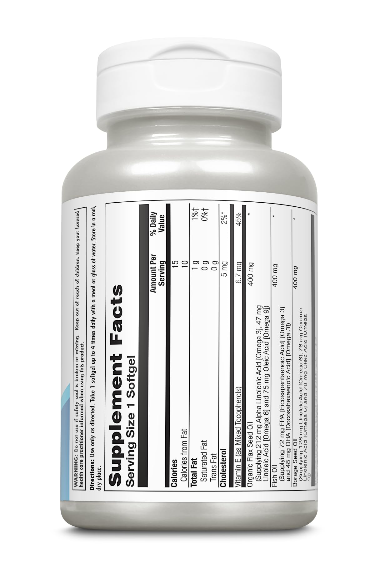 KAL 1200 Mg Ultra Omega 3-6-9 Softgels 50 Count