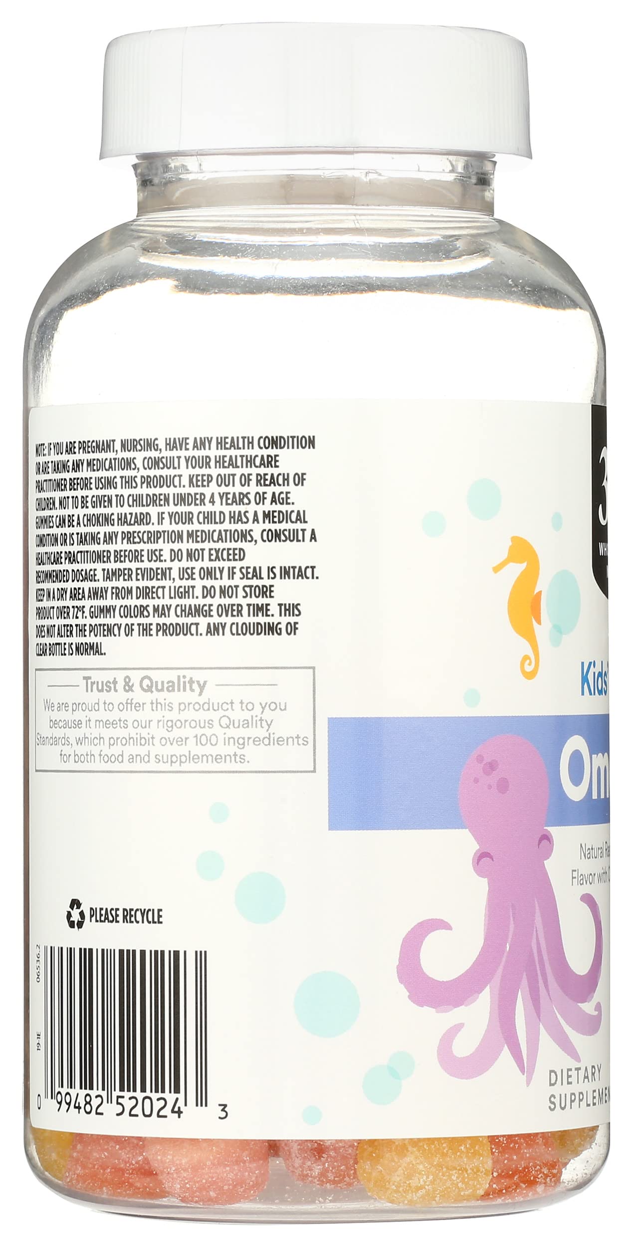 365 by Whole Foods Market Omega-3 Kids' Gummy 120 Count