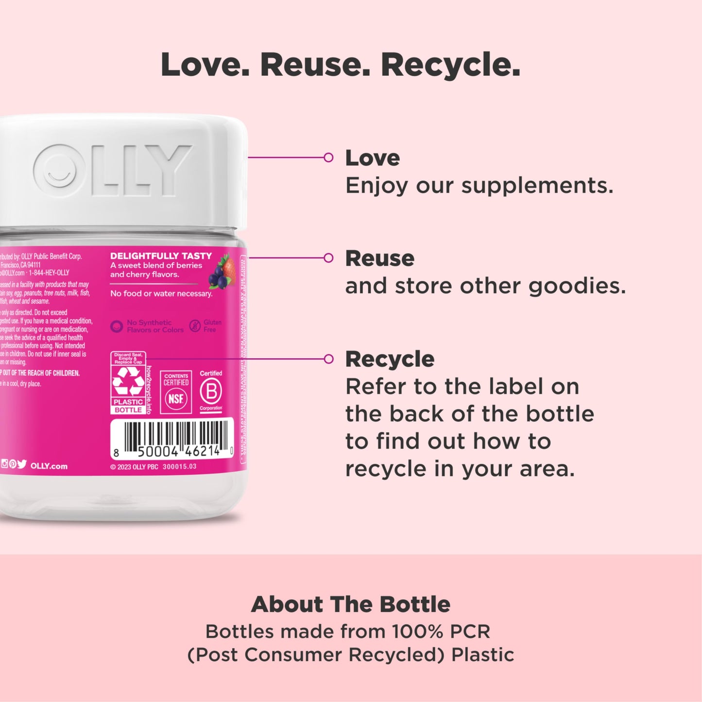 OLLY Active Immunity Gummy 45 Count