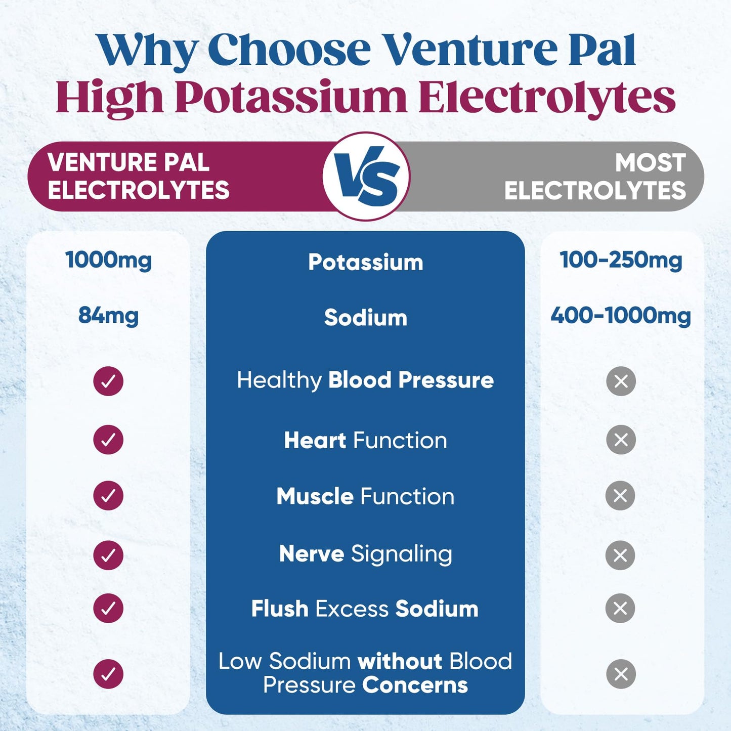 Venture Pal Sugar Free Electrolytes Powder 90 Servings