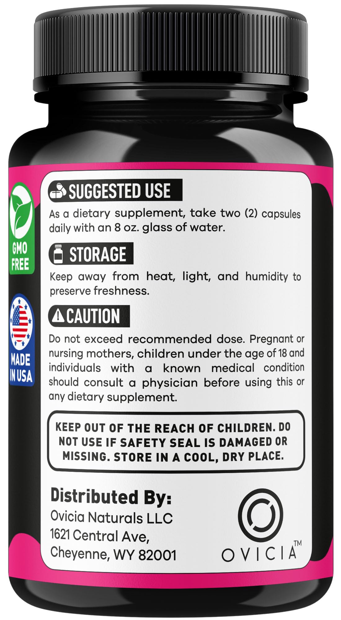OVICIA Jelly Boost Capsules, 60 Capsules