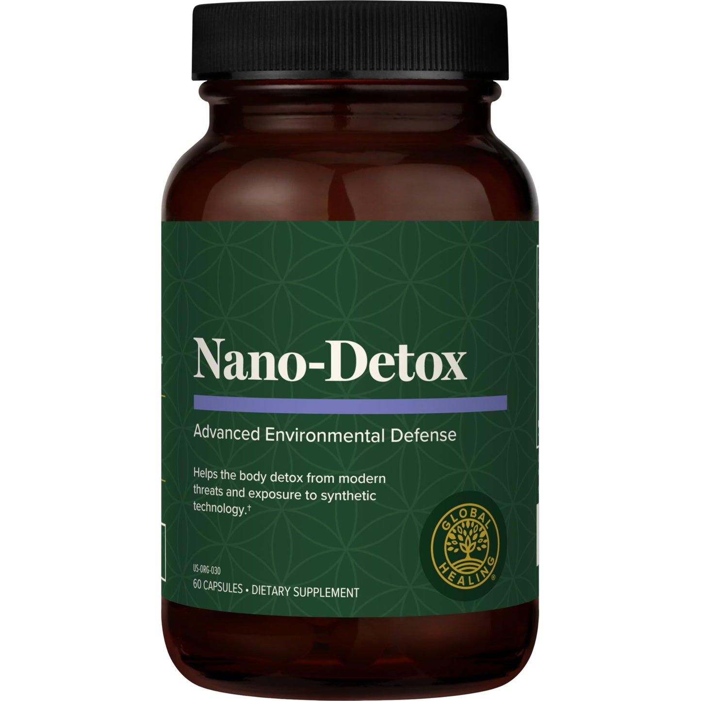 Global Healing Center Nano Detox with NMN & Fisetin Capsules 60 Count