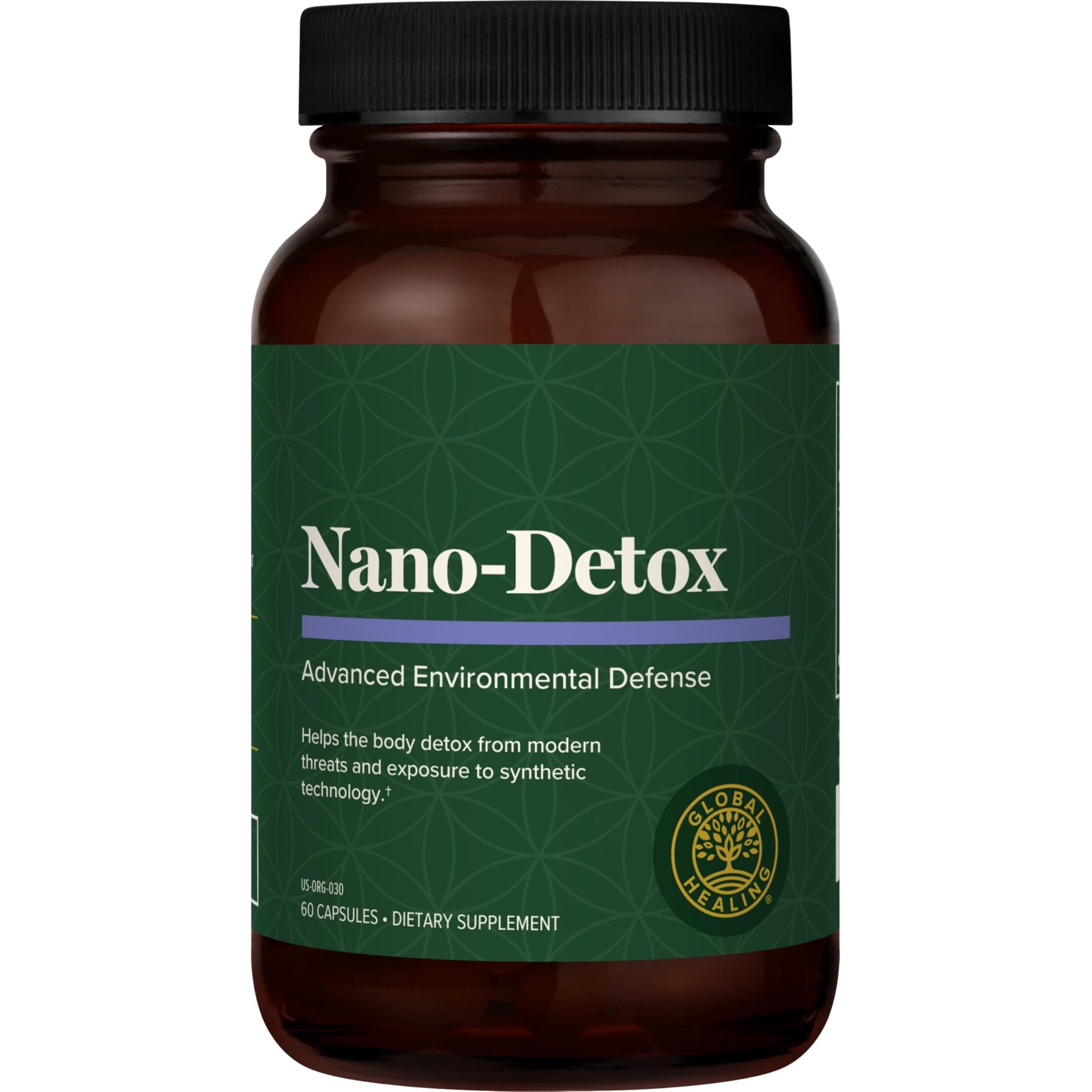 Global Healing Center Nano Detox with NMN & Fisetin Capsules 60 Count