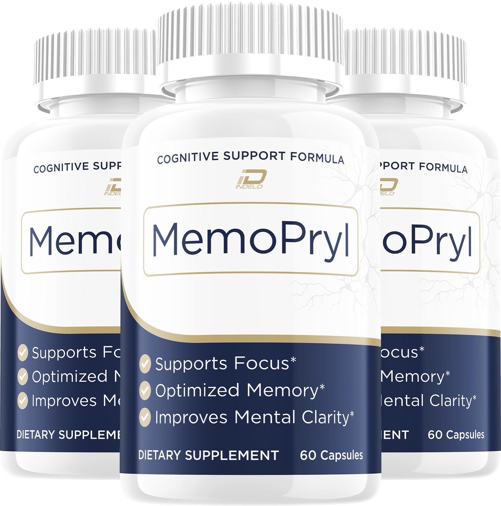 Indelo Memopryl Advanced Formula Supplement Capsules 180 Capsules