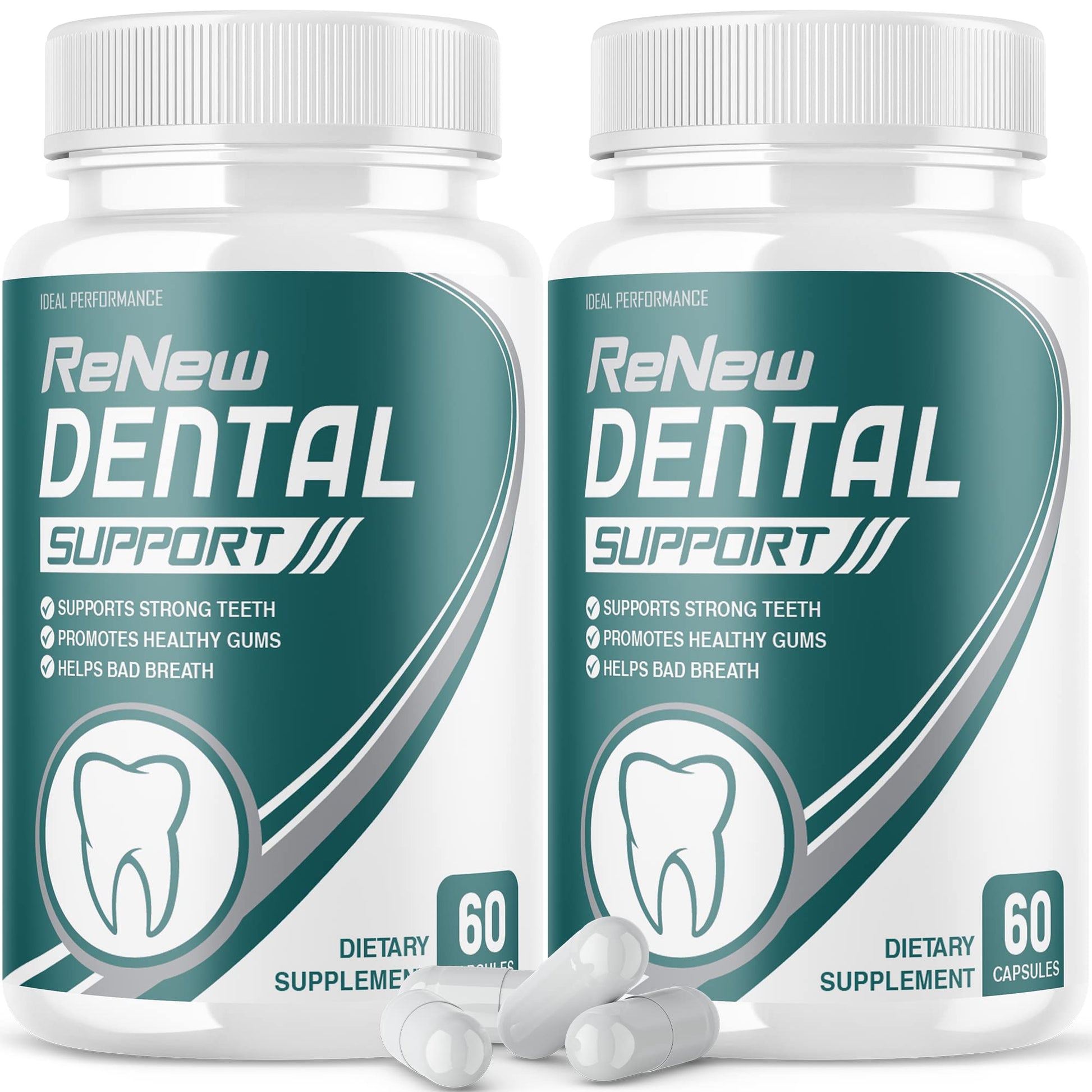 IDEAL PERFORMANCE Renew Dental Support Pills Cleanser 120 Capsules