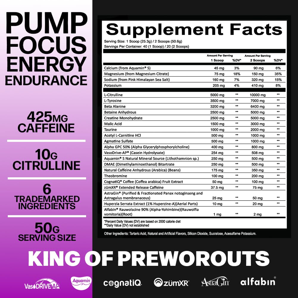 UXO Supplements Project M777 Powder 35 Servings