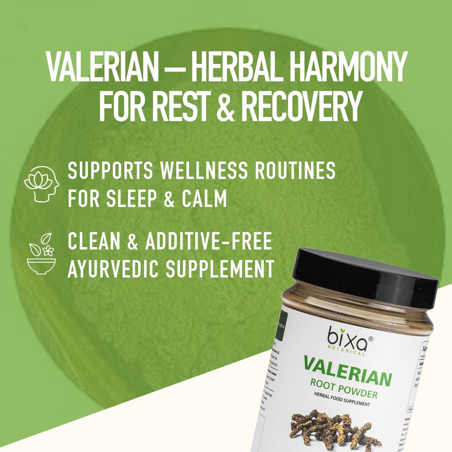bixa BOTANICAL Valerian Root Powder 7 oz