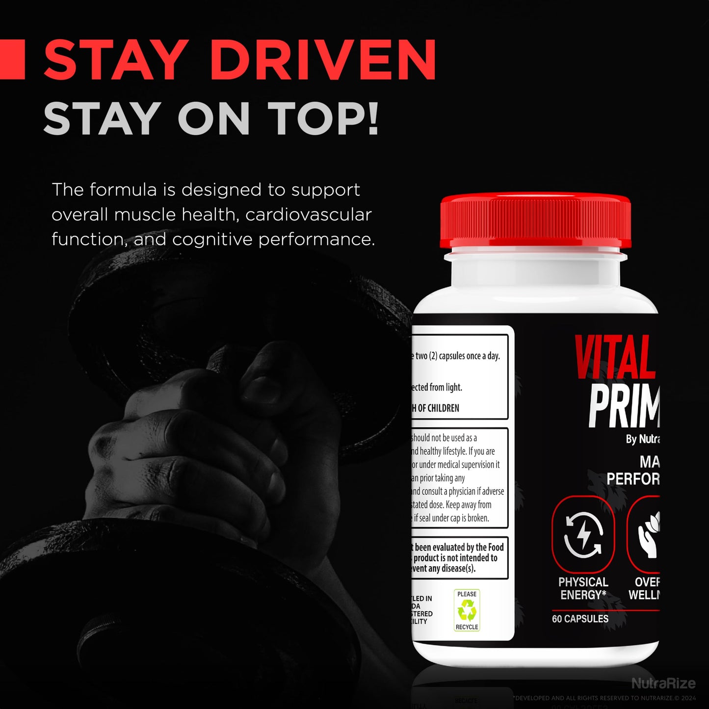 NutraRize Vital Prime for Men Capsules 180