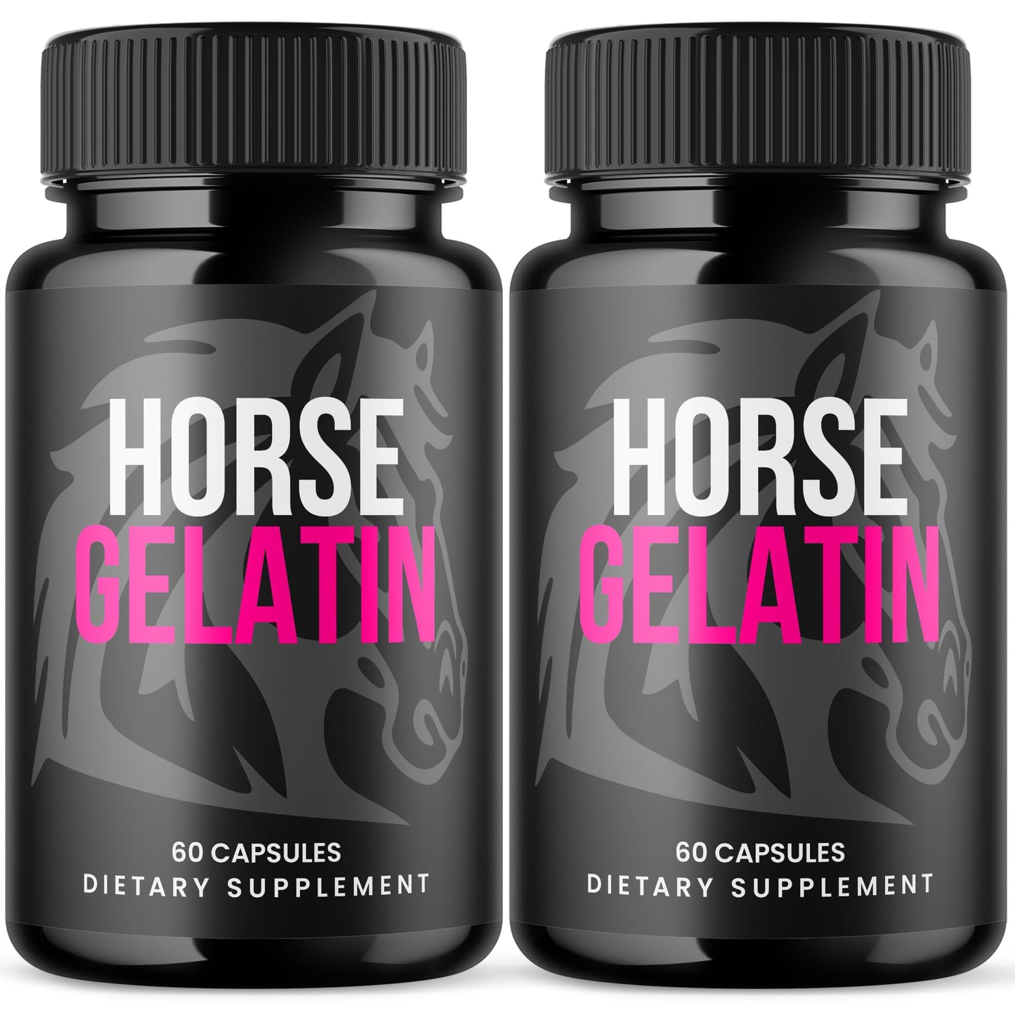 Flex University Horse Gelatin Capsules, 120 Capsules