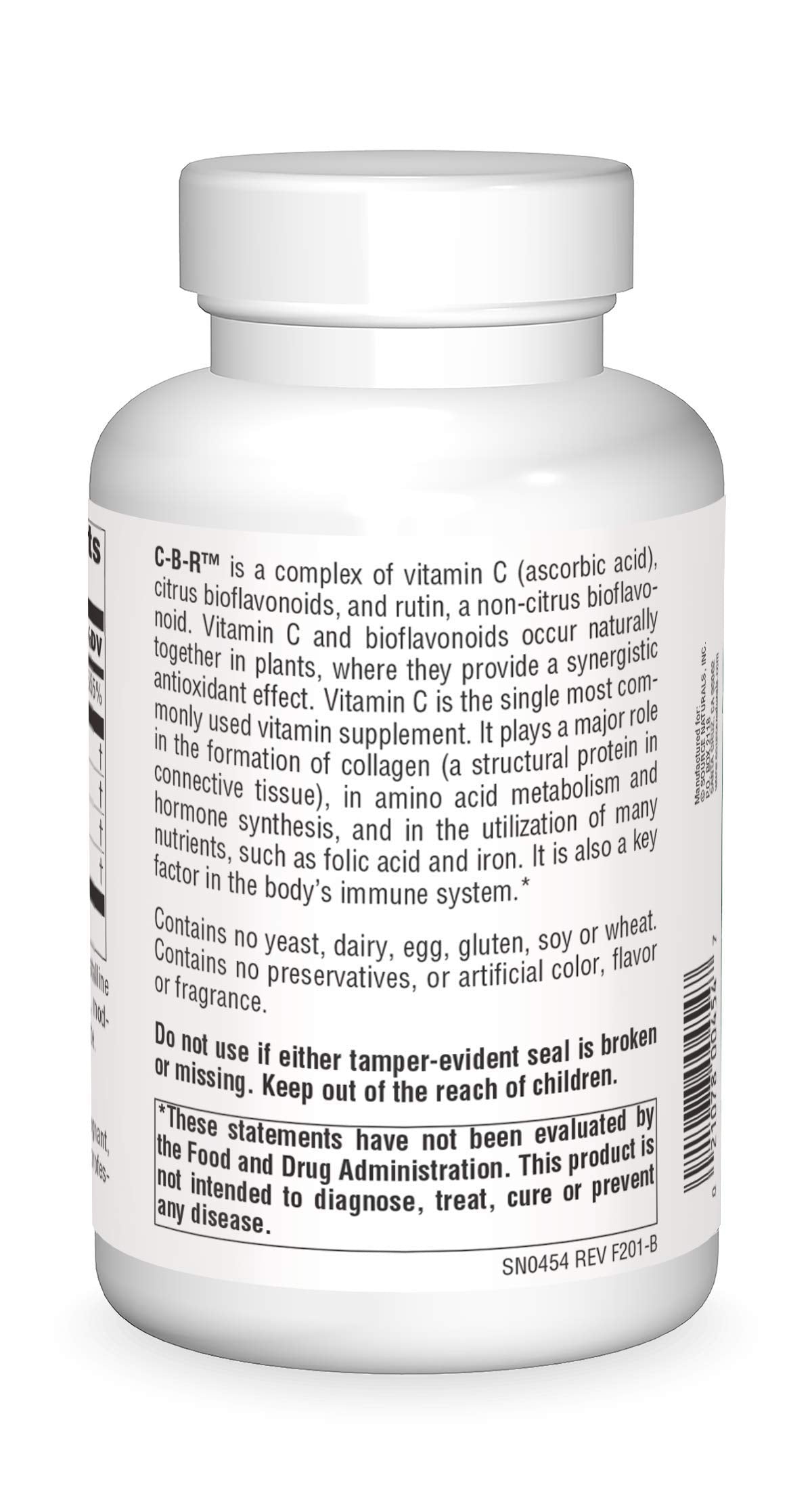 Source Naturals C-B-R Tablets, 250