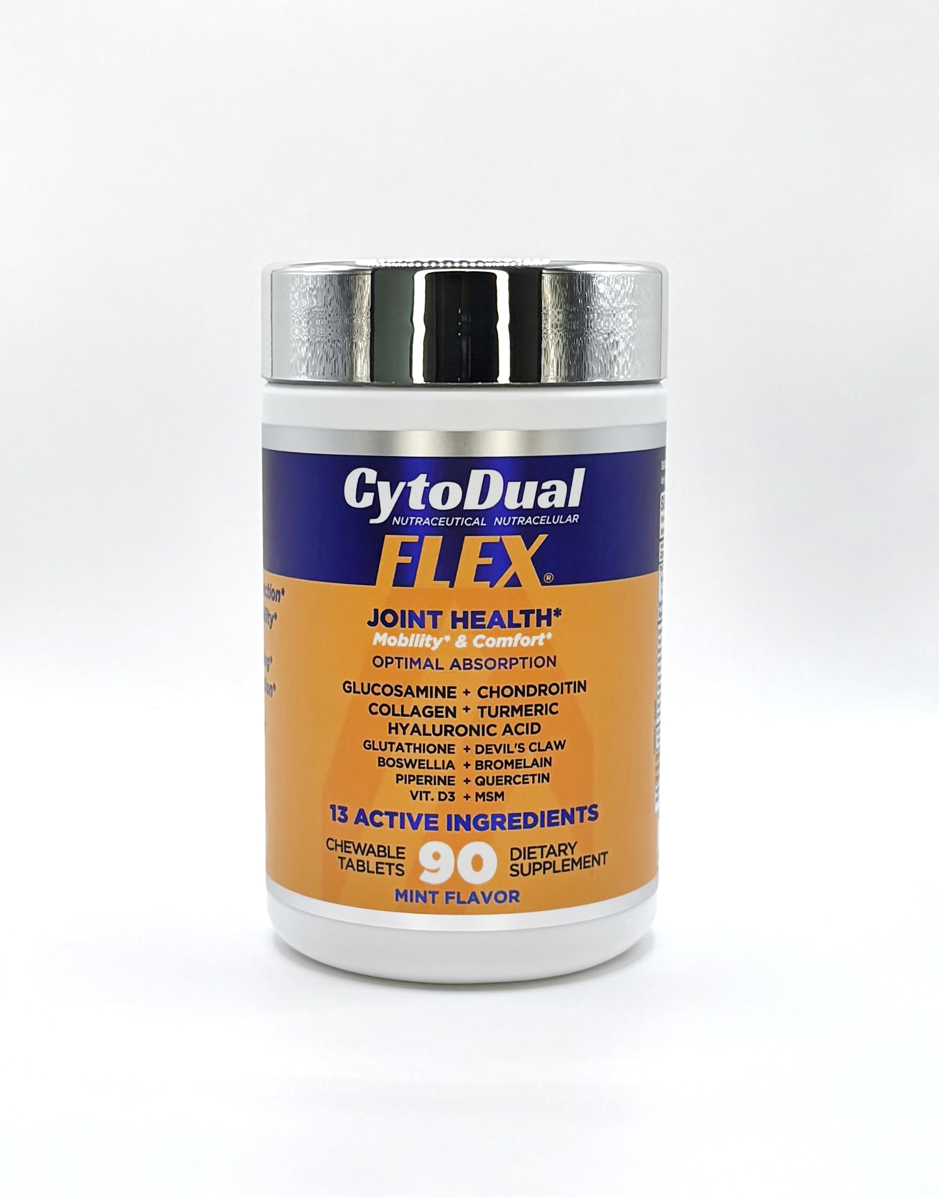 Generic CytoDual Flex Glucosamine, Chondroitin, MSM, H. Acid, Collagen Tablet 1 Count