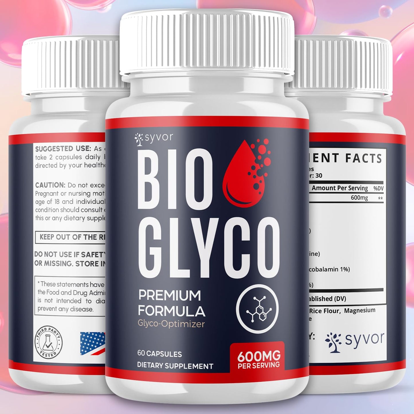 Syvor Bio Glyco Capsules 180 Capsules