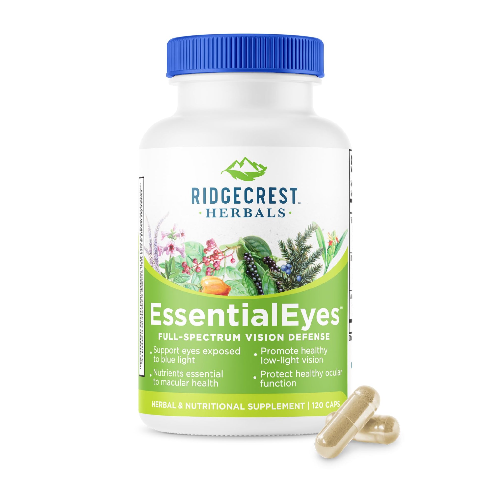 RidgeCrest Herbals EssentialEyes Capsules 120