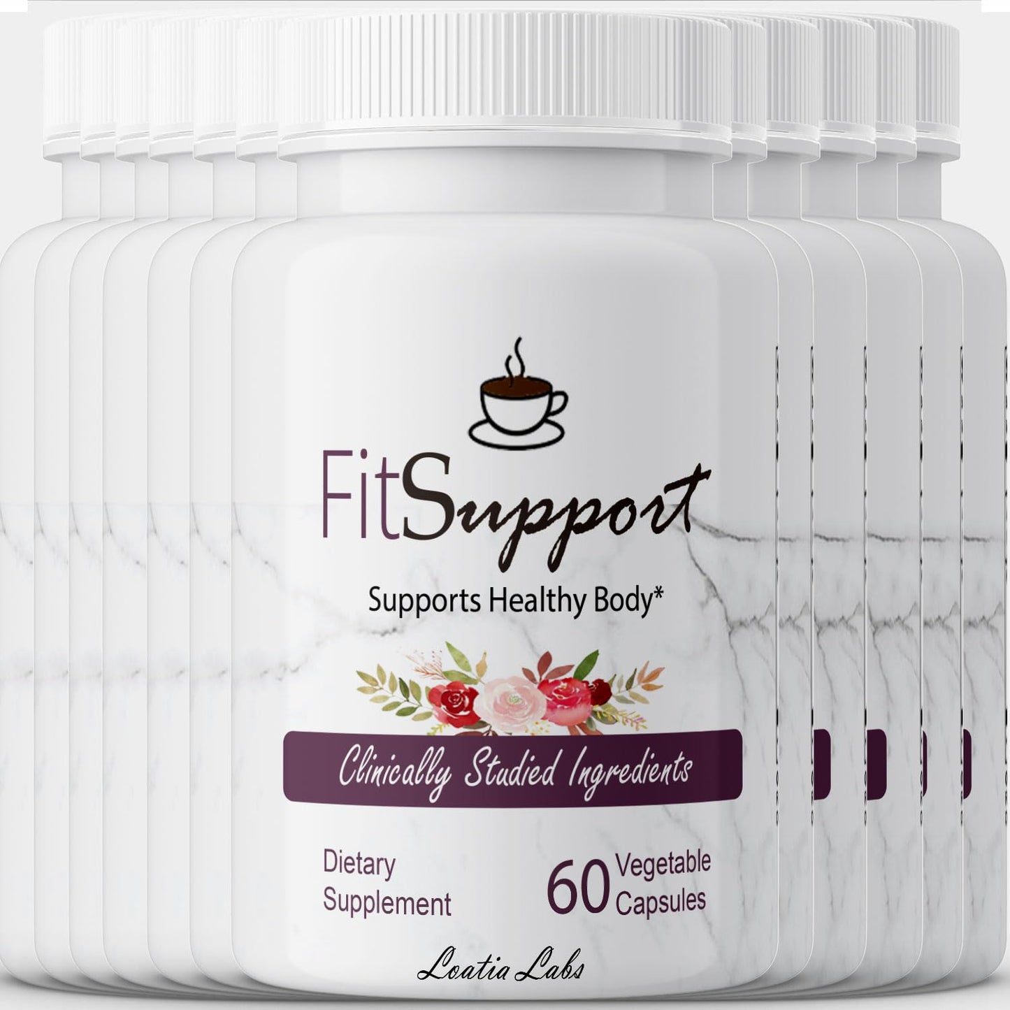 Loatia Labs Fit Support Pills Capsules, 720 Capsules