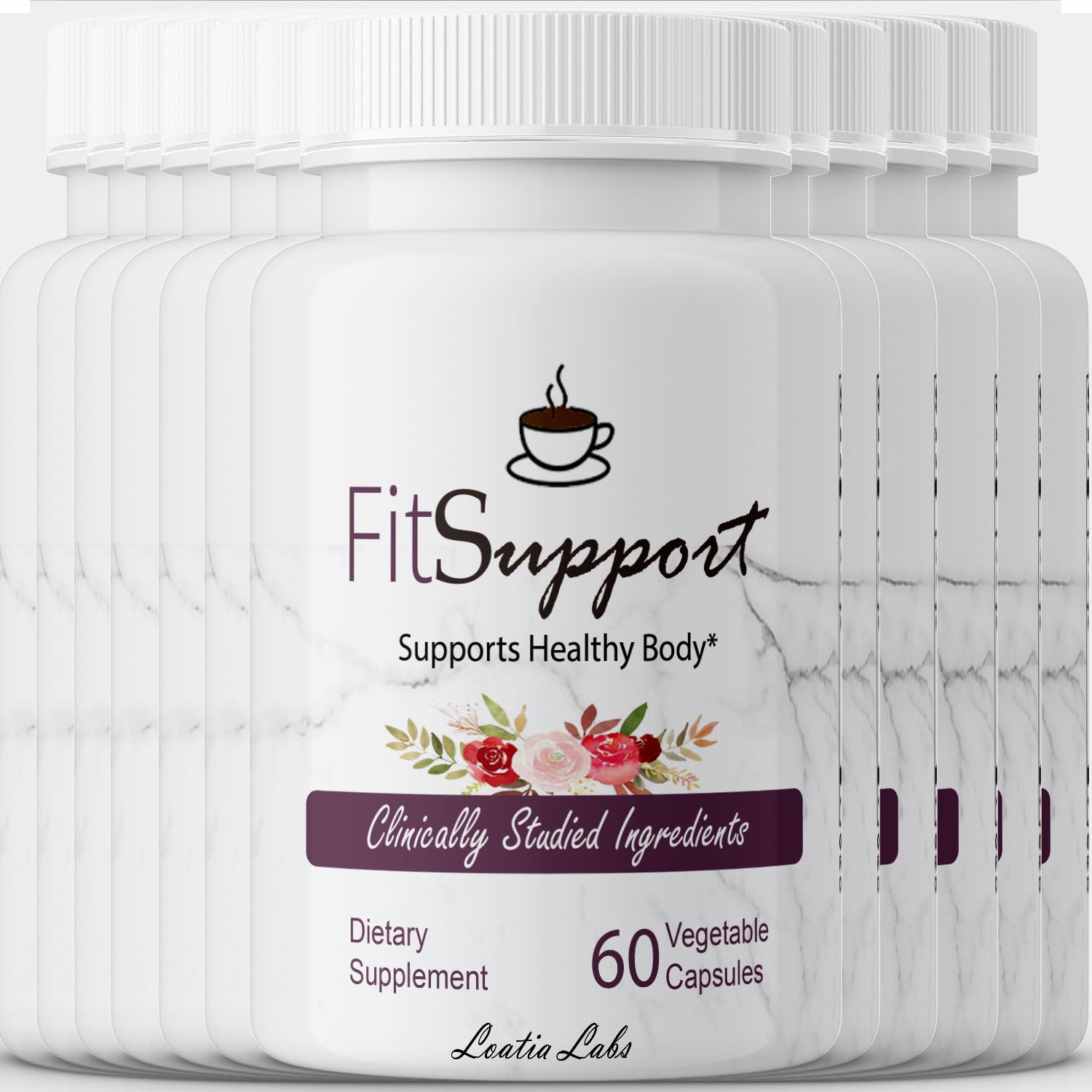 Loatia Labs Fit Support Pills Capsules, 720 Capsules