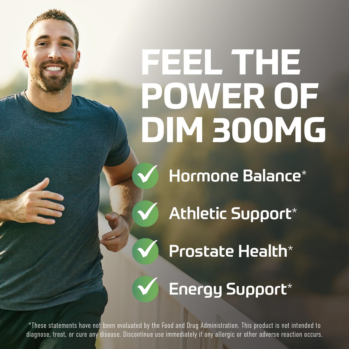 SMNutrition DIM Supplement for Men 300mg Capsule, 60 Count