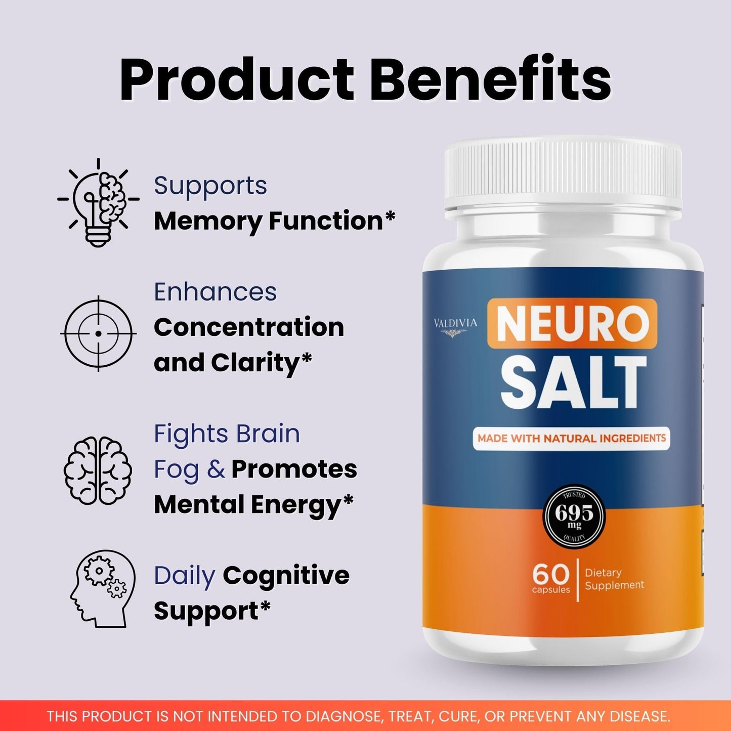 Valdivia NeuroSalt Capsule 60 Count