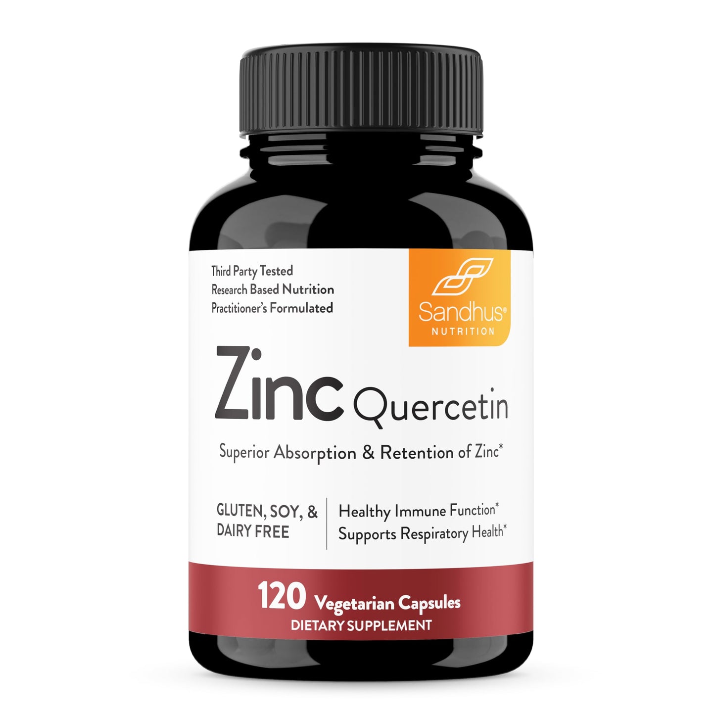 Sandhu's Zinc Quercetin Bundle with Magnesium Glycinate & Vitamin D3 K2 5000 IU Capsules, 360 Capsules