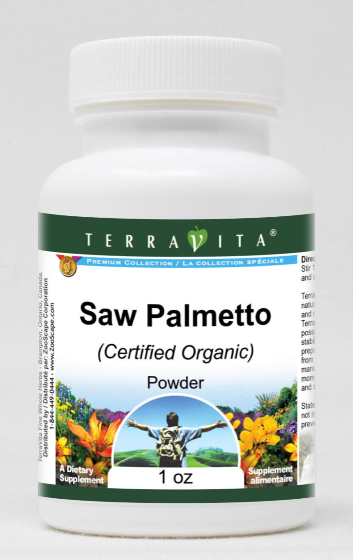 Terravita Saw Palmetto Powder 3 Pack