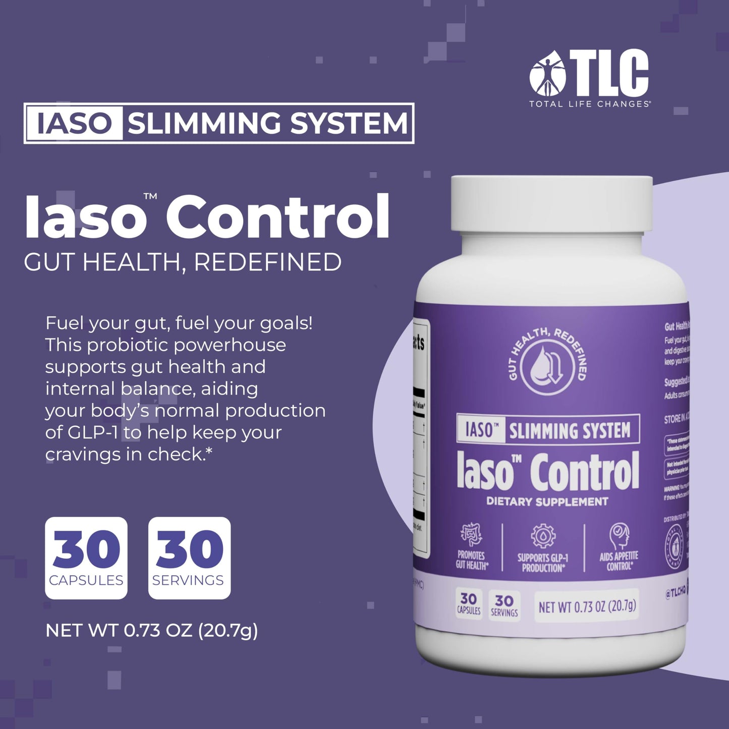 IASO Total Life Changes Control 30 Capsules