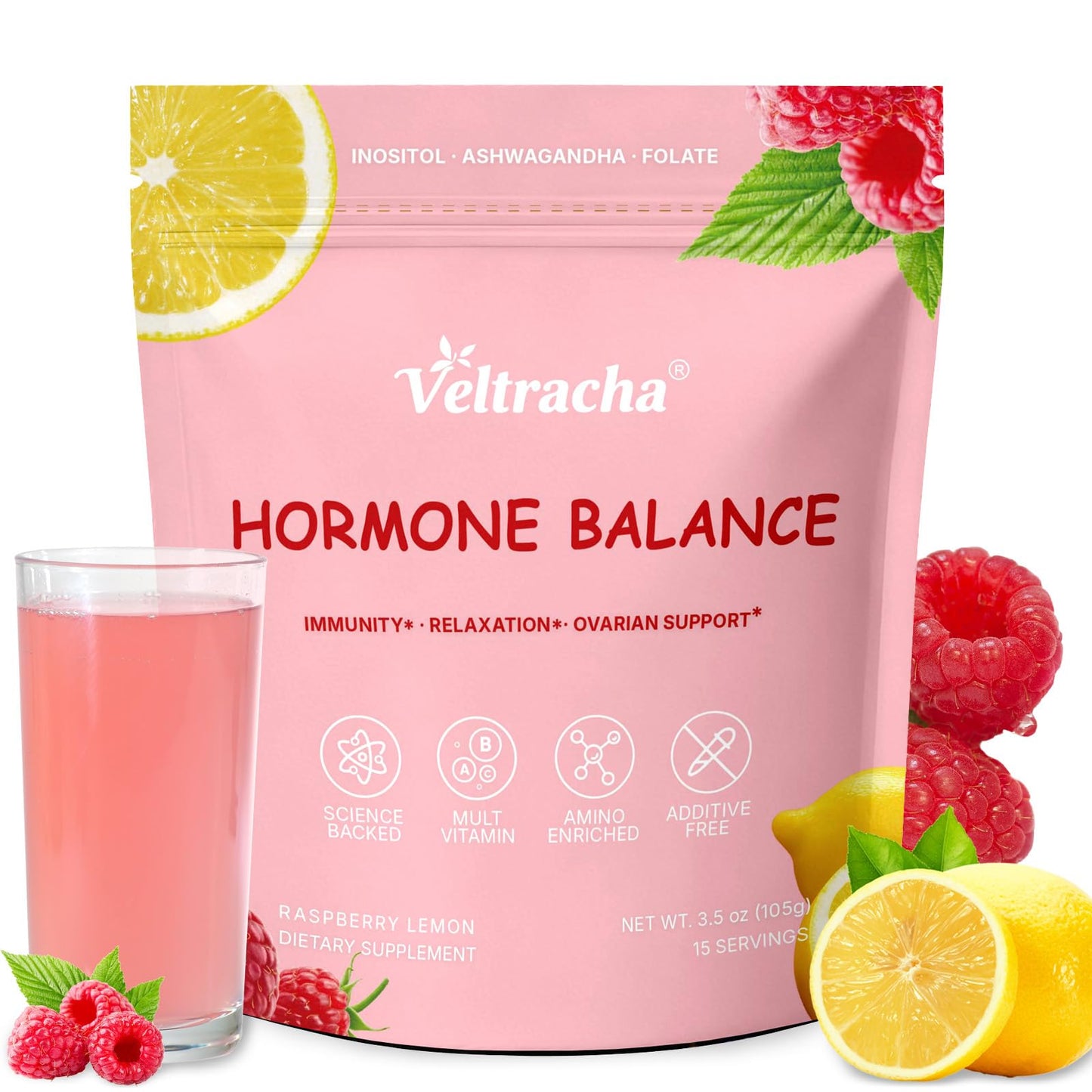 Veltracha Hormone Balance for Women Powder 3.7 Ounce