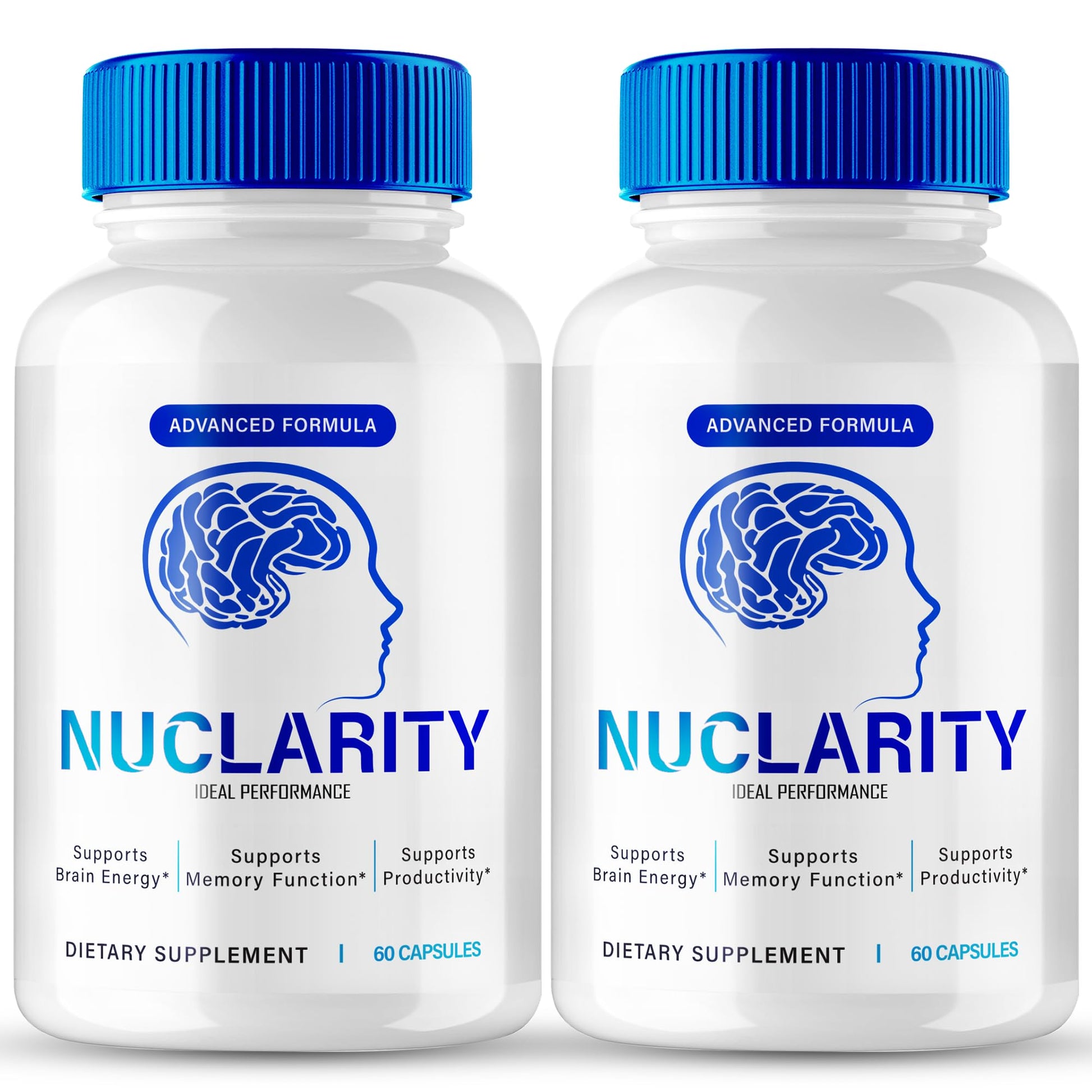 IDEAL PERFORMANCE Nuclarity Brain & Memory Supplement Capsules, 120 Count