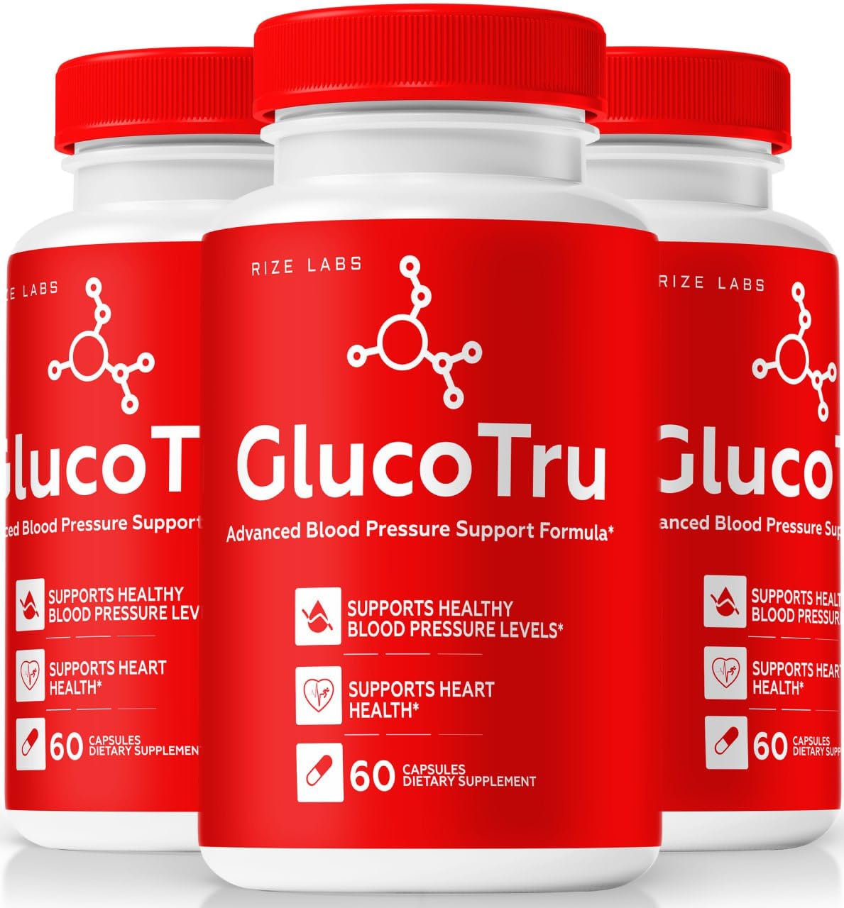 Rize Labs Gluco Tru Capsules, 180 Capsules