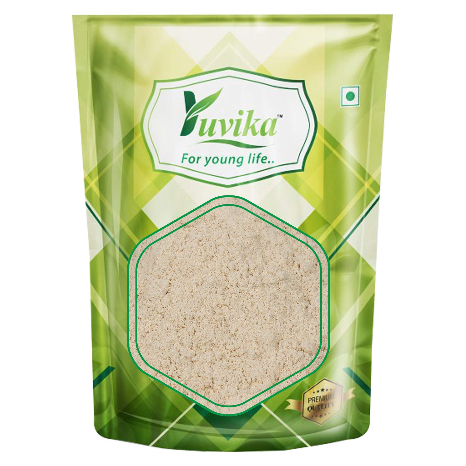 Yuvika Herbs Beej Kaunch Kala Powder (without Peel) - Mucuna Pruriens - Black Kaunch Seeds Powder | Cowhage 14.1096
