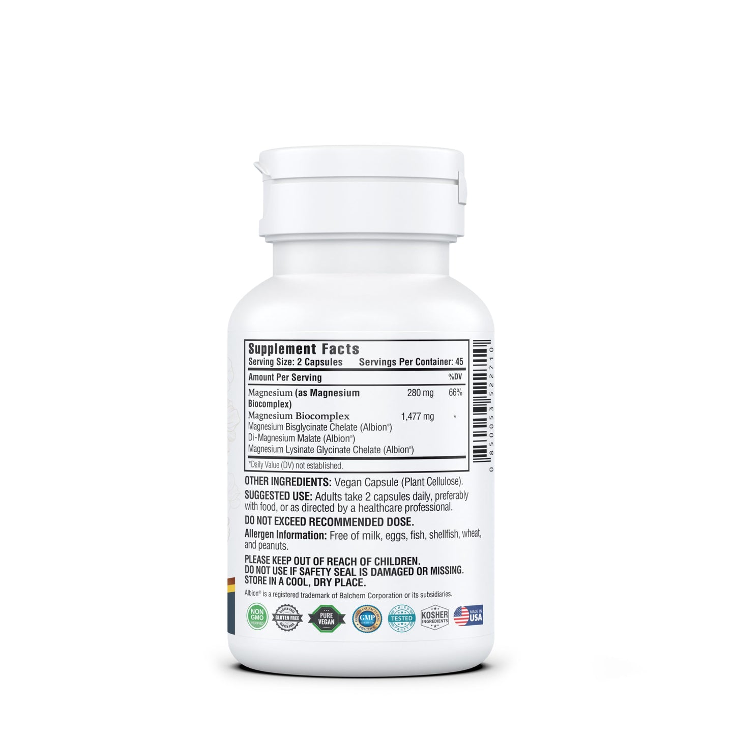 Kappa Nutrition Magnesium for Menopause 90 Capsules