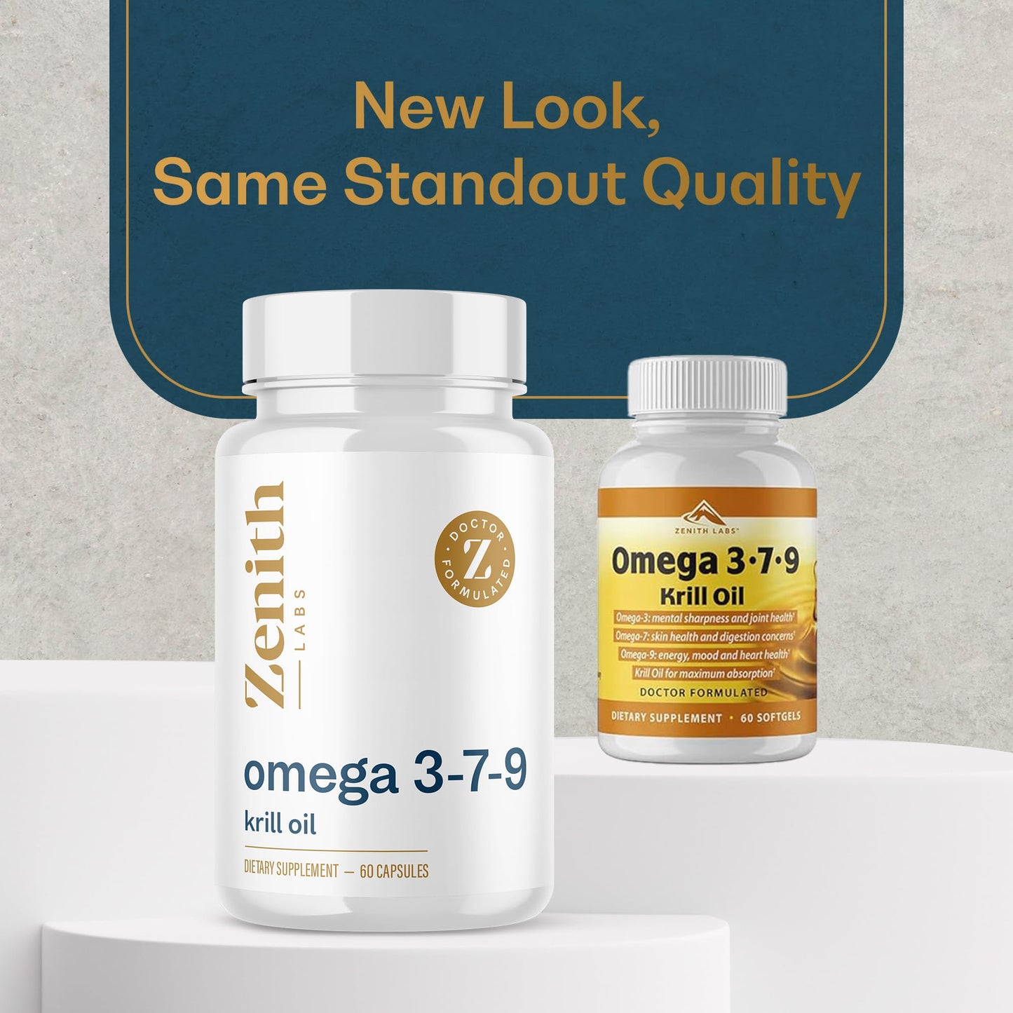 Zenith Labs Omega 379 with Krill Softgels 60 Count