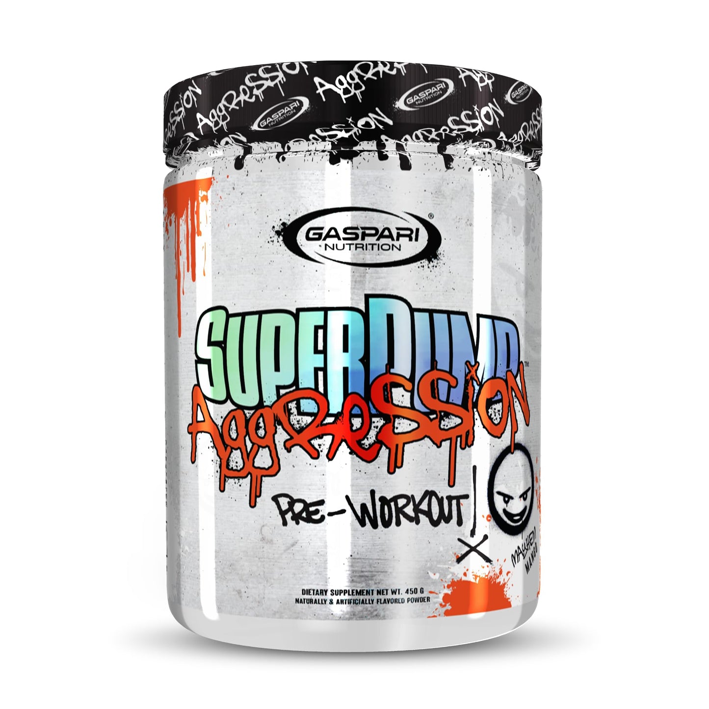 Gaspari Nutrition SuperPump Aggression Pre-Workout Powder 15.87 Ounce