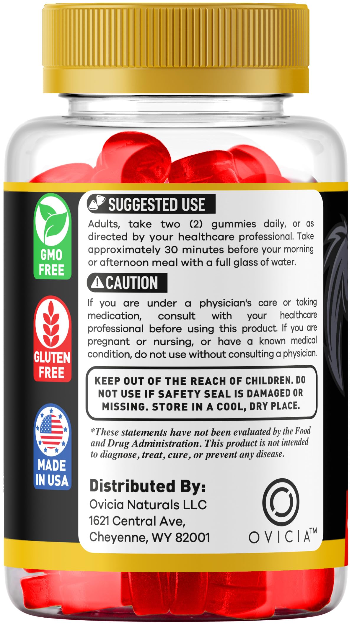 OVICIA Horsefil Gummies Gummy, 60 Count