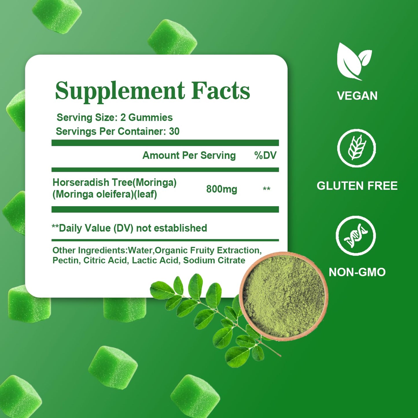 JLQJLQ Moringa Gummies 1 Count