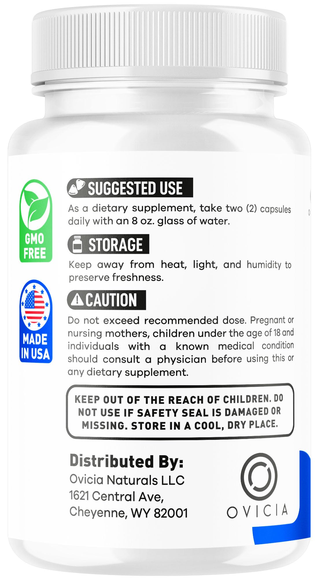 OVICIA Glyco Care Capsules 60 Count