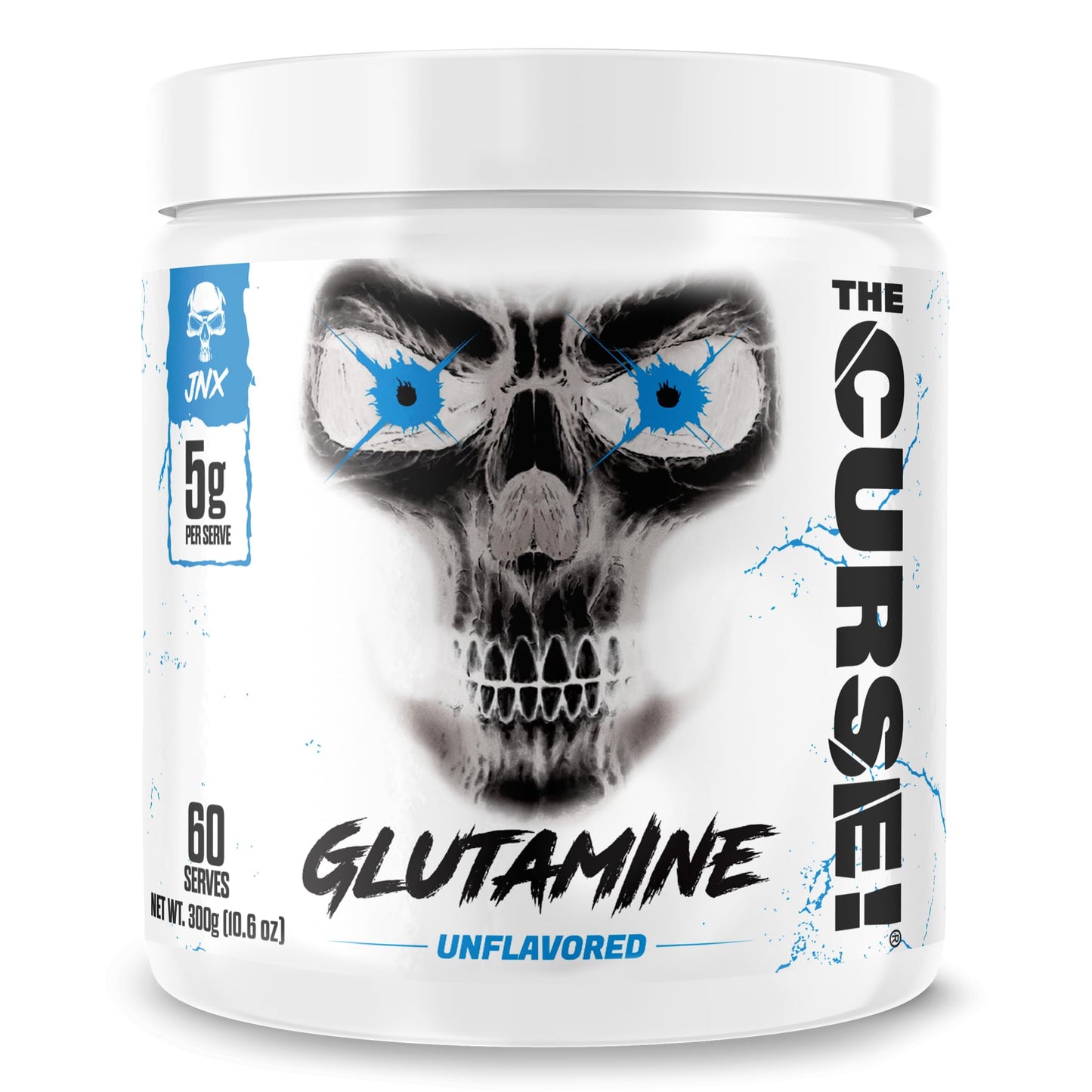 JNX Sports The Curse L-Glutamine Micronized Powder 10.6 oz