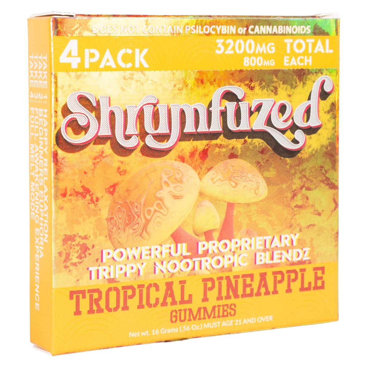 Shrumfuzed Proprietary Nootropic Gummy 10 Gummies