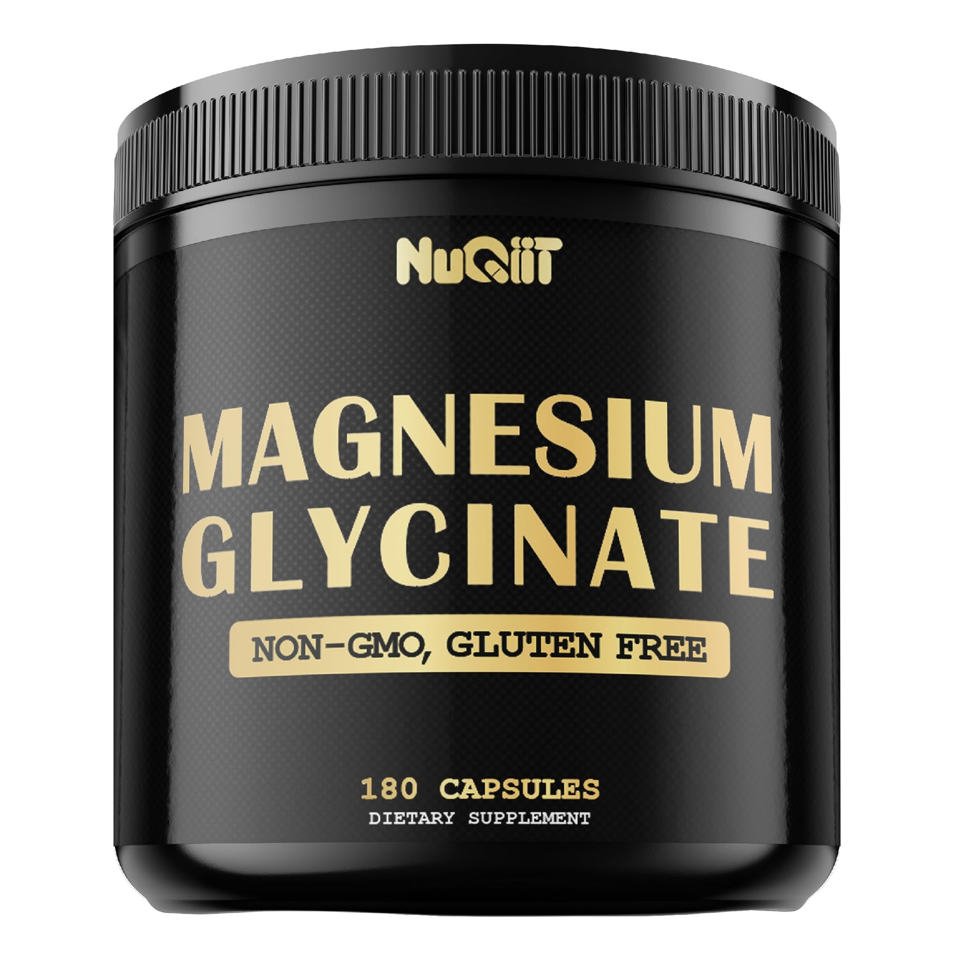 NUQIIT Magnesium Glycinate Capsules, 180 Count