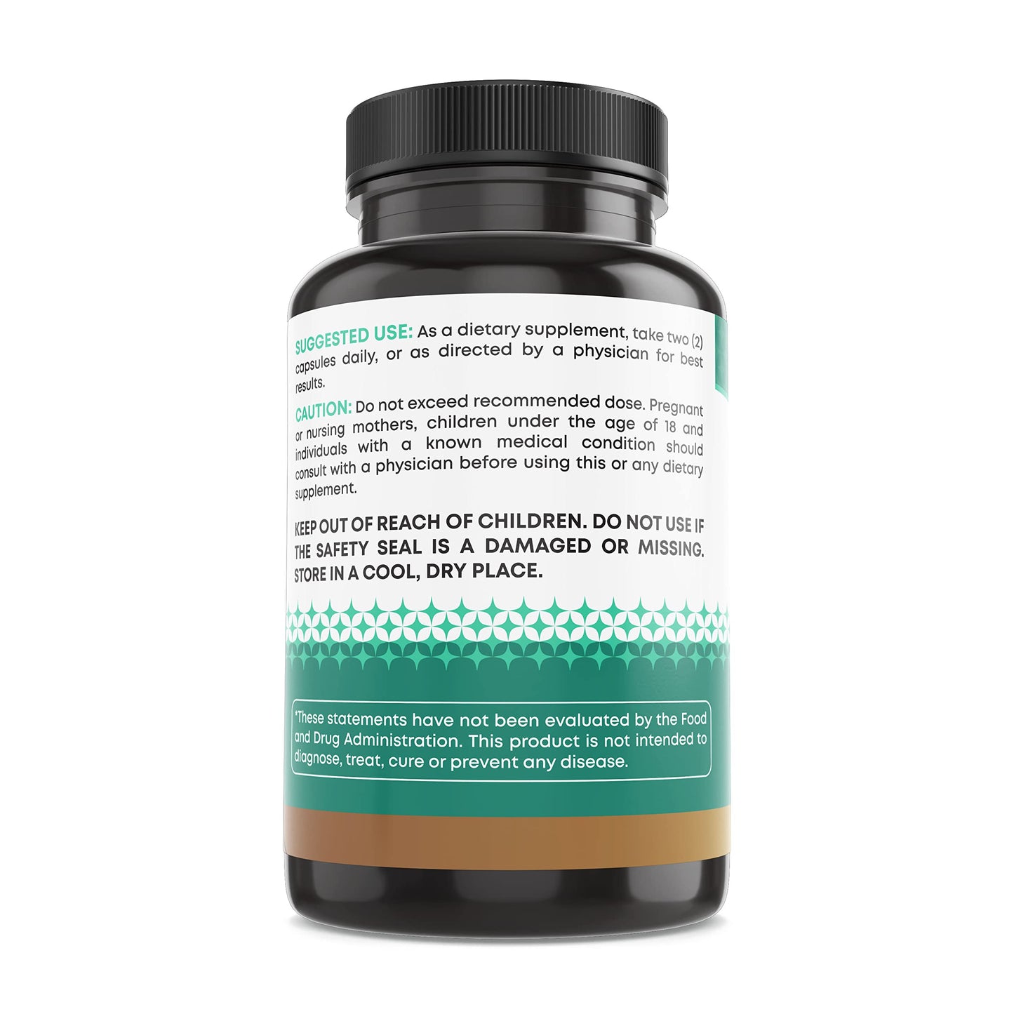 Ancient Bliss Organic Irish Sea Moss Capsules, 120 Capsules