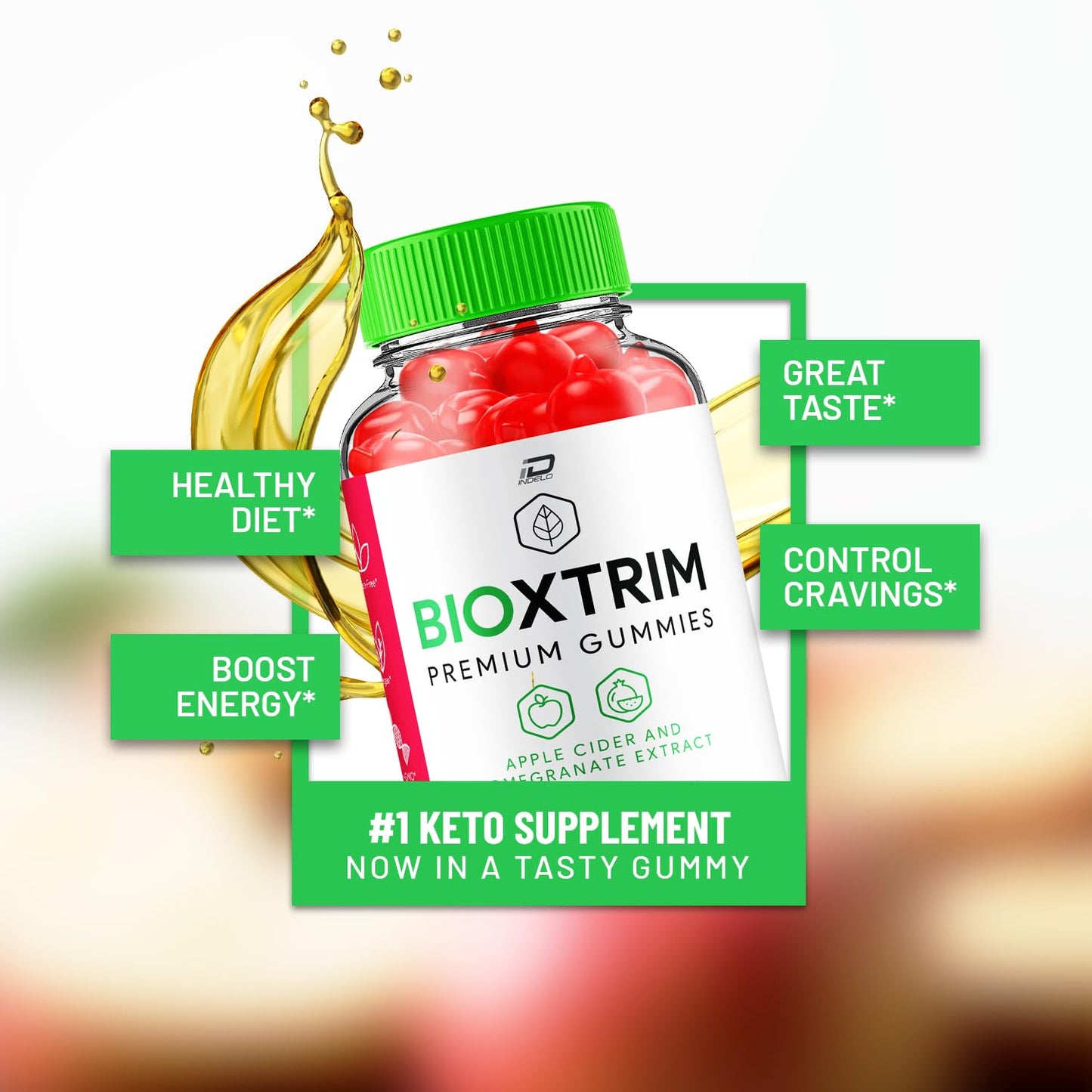 Indelo BioXtrim ACV Gummies 120 Gummies