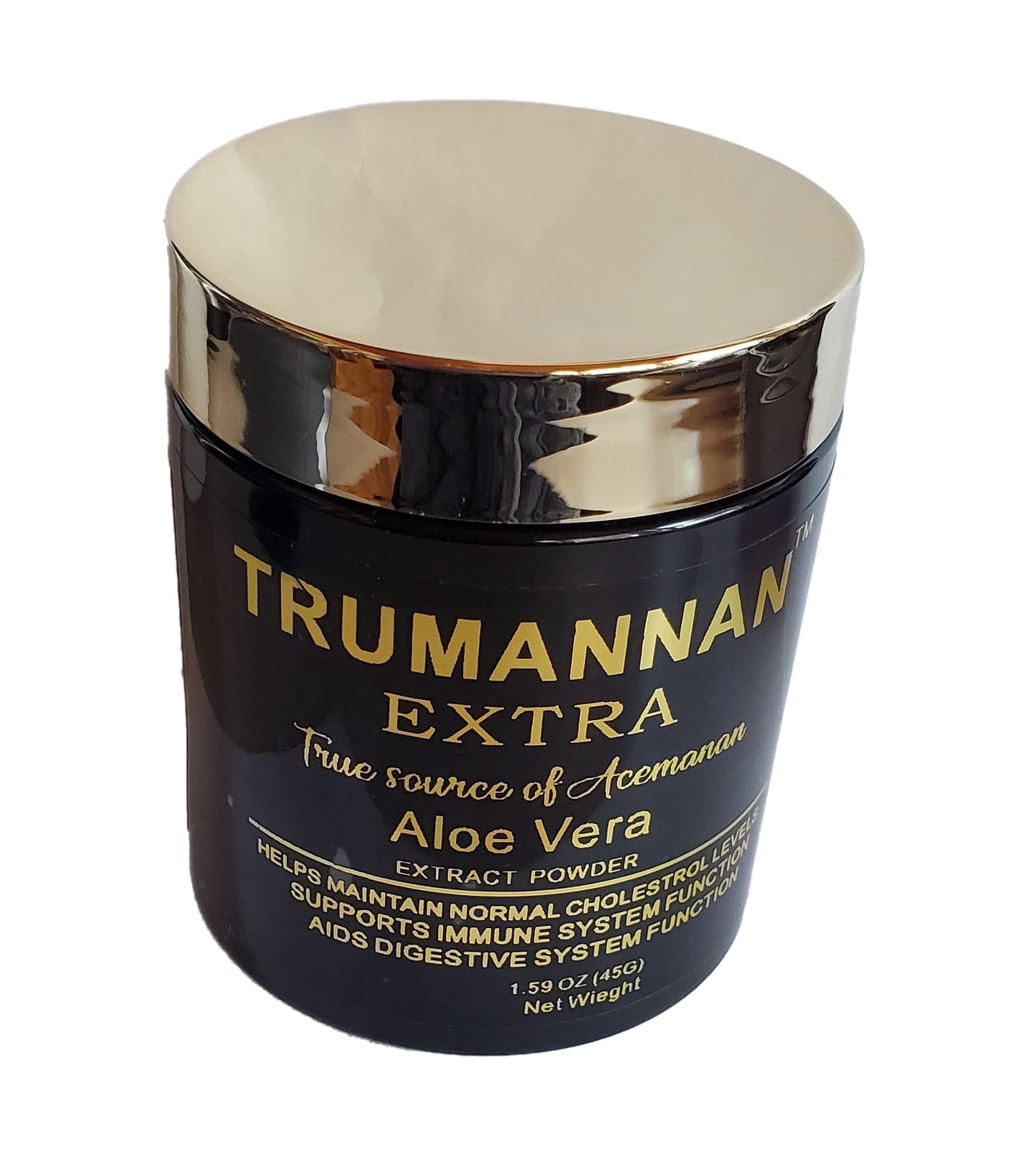 Trumannan Aloe Vera Extract Powder 40% Acemannan, 1.59 oz