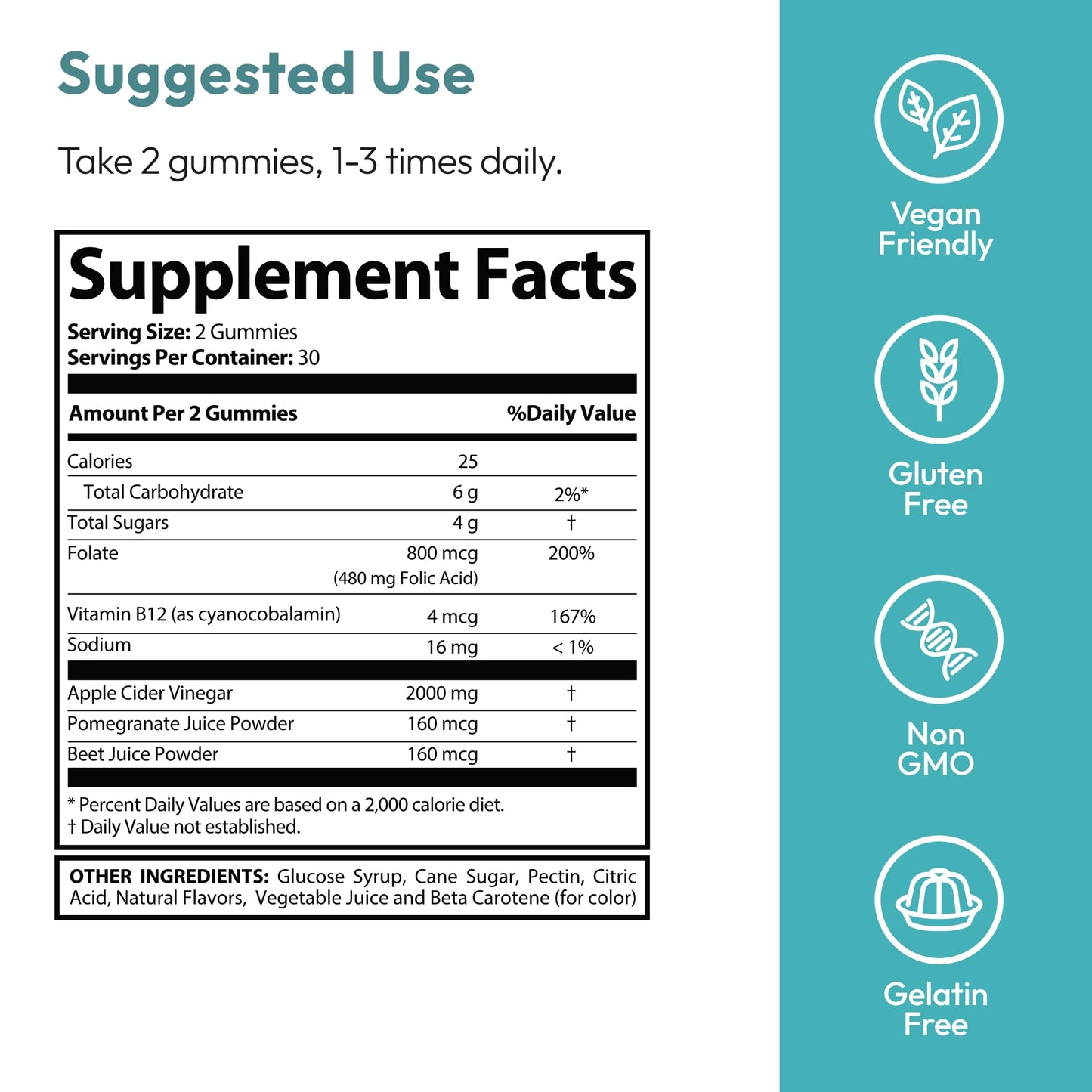 Justified Laboratories Keto Genesis Keto ACV Gummies Extreme 180 Count